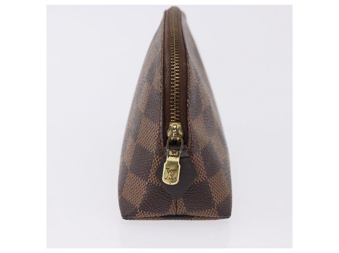LOUIS VUITTON Damier Ebene Pochette Cosmetic PM Pochette N47516 LV Auth 192303 - vista 4