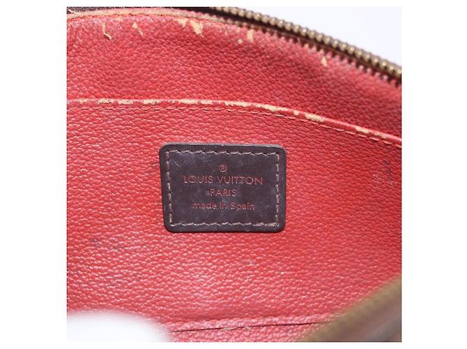 LOUIS VUITTON Damier Ebene Pochette Cosmetic PM Pochette N47516 LV Auth 192303 - vista 9