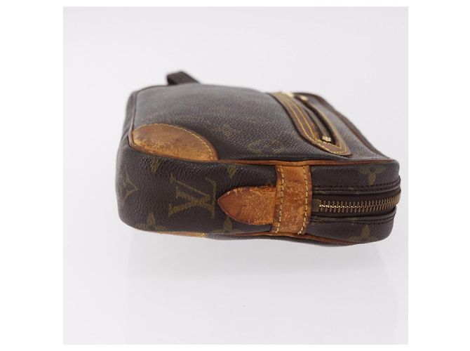 LOUIS VUITTON Monogram Marly Dragonne GM Clutch Bag M51825 LV Auth ep15095 Monogramma - vista 3