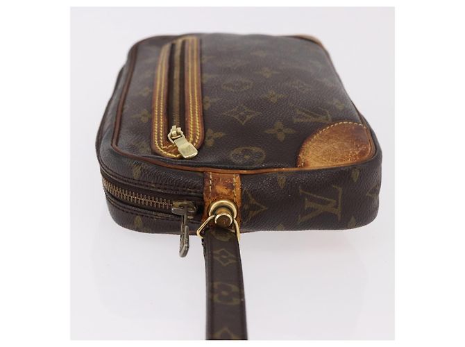 LOUIS VUITTON Monogram Marly Dragonne GM Clutch Bag M51825 LV Auth ep15095 Monogramma - vista 4
