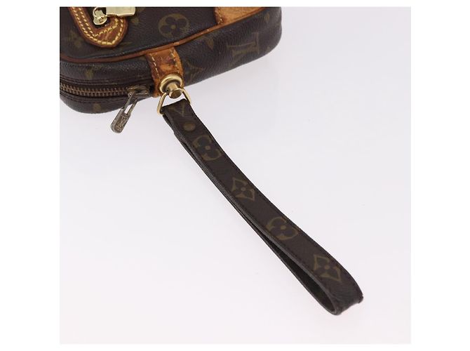 LOUIS VUITTON Monogram Marly Dragonne GM Clutch Bag M51825 LV Auth ep15095 Monogramma - vista 6