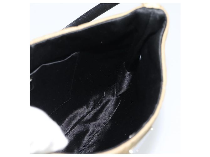Bolsa de Nylon PRADA Bege Prata Auth ar14070 - vista 21