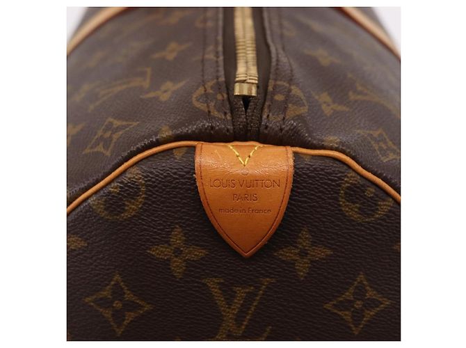 LOUIS VUITTON Borsa Boston Monogram Keepall 50 M41426 LV Auth 189277A Monogramma - vista 17