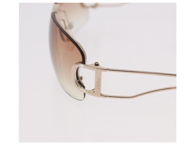 Occhiali da Sole Christian Dior DIORLY Metallo Marrone Oro Auth SW2601V D'oro - vista 14