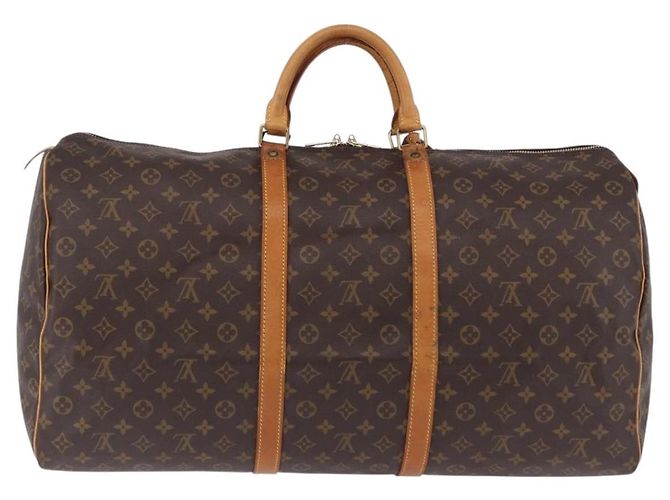 LOUIS VUITTON Monogram Keepall 60 Boston Bag M41422 LV Auth ka5298 Monogramma - vista 2