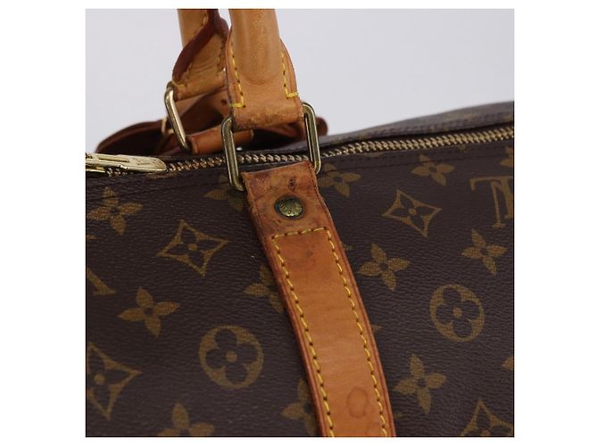 LOUIS VUITTON Monogram Keepall 60 Boston Bag M41422 LV Auth ka5298 Monogramma - vista 3