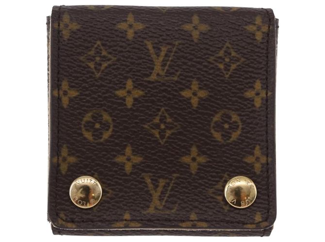 LOUIS VUITTON Boîte à bijoux Monogram Jewelry Case LV Auth 192133V Monogramme - vue 13