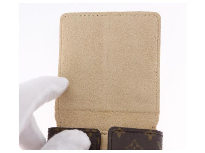 LOUIS VUITTON Boîte à bijoux Monogram Jewelry Case LV Auth 192133V Monogramme - vue 9