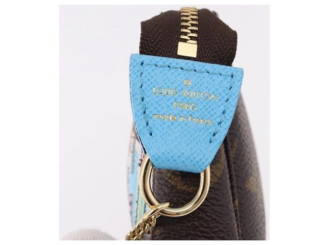 LOUIS VUITTON Vivienne Mini Pochette Accessoires Borsa M81637 Auth 191456SM Monogramma - vista 18
