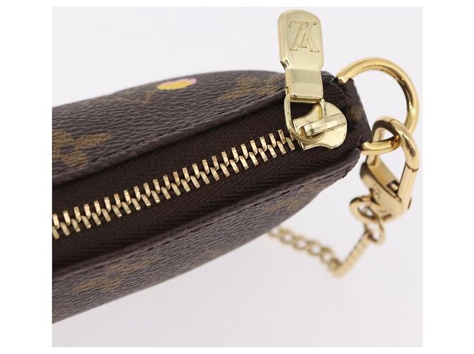 LOUIS VUITTON Vivienne Mini Pochette Accessoires Borsa M81637 Auth 191456SM Monogramma - vista 9