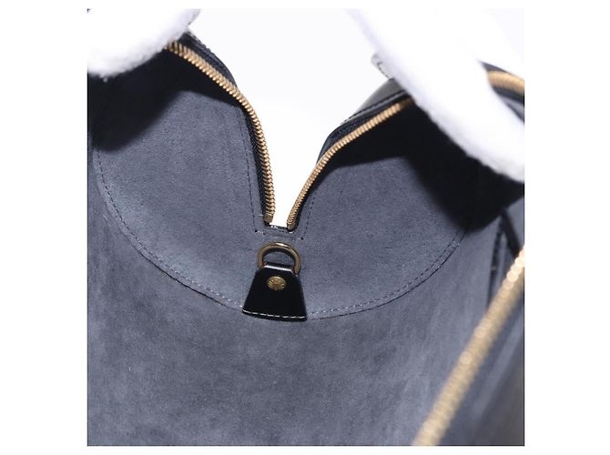 Bolso LOUIS VUITTON Epi Soufflot Negro M52222 LV Auth 190140SAV - vista 19
