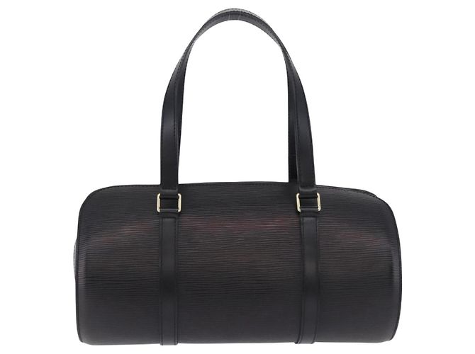 Bolso LOUIS VUITTON Epi Soufflot Negro M52222 LV Auth 190140SAV - vista 2
