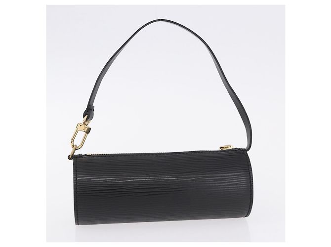 Bolso LOUIS VUITTON Epi Soufflot Negro M52222 LV Auth 190140SAV - vista 22