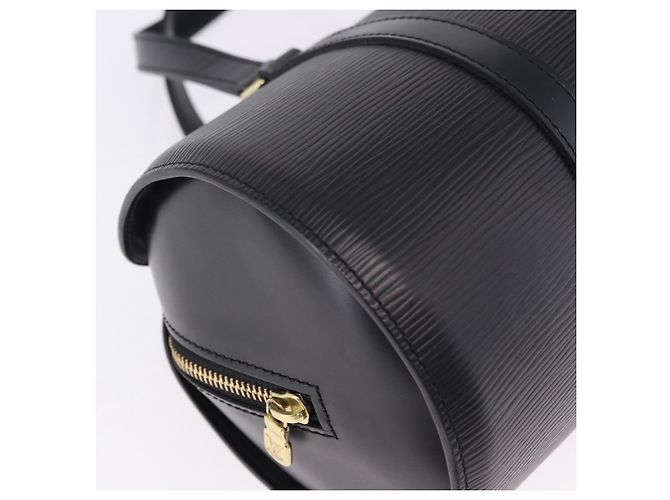 Bolso LOUIS VUITTON Epi Soufflot Negro M52222 LV Auth 190140SAV - vista 9