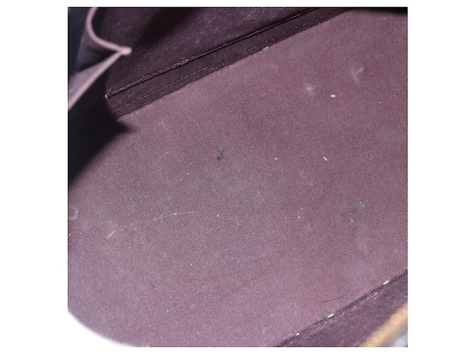 LOUIS VUITTON Borsa Monogram Vernis Alma GM Amarante M93595 LV Auth 191281 Bordò - vista 11