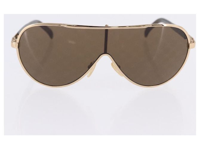 Occhiali da Sole GUCCI Metallo Plastica 3 Set Black Gold Green Auth SW2626 Nero D'oro Verde - vista 14