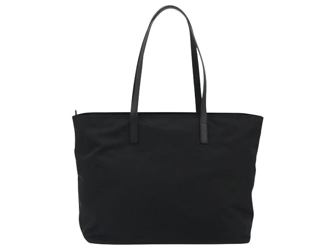 PRADA Robot Tote Bag Nylon Schwarz Silber Auth SW2635M - Ansicht 2