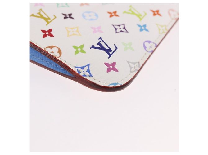 LOUIS VUITTON Monogram Multicolor Pochette Cles NM Tasche M93733 LV Auth 192020V Weiß - Ansicht 15