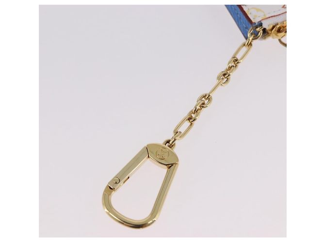 LOUIS VUITTON Monogram Multicolor Pochette Cles NM Tasche M93733 LV Auth 192020V Weiß - Ansicht 6