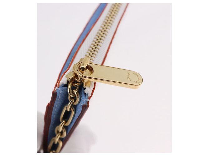 LOUIS VUITTON Monogram Multicolor Pochette Cles NM Tasche M93733 LV Auth 192020V Weiß - Ansicht 9