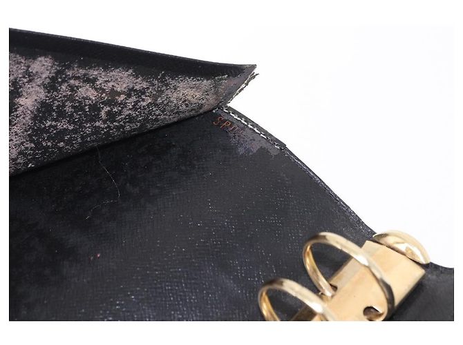 LOUIS VUITTON Epi Agenda MM Day Planner Cover Blue R20055 LV Auth bs36113 - vista 10