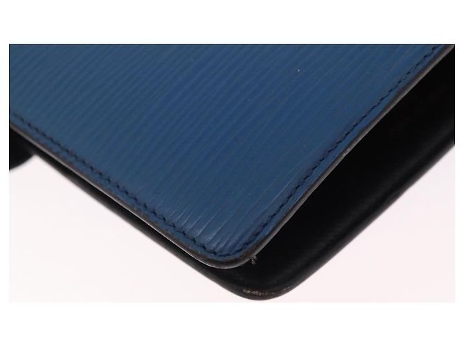 LOUIS VUITTON Epi Agenda MM Day Planner Cover Blue R20055 LV Auth bs36113 - vista 15