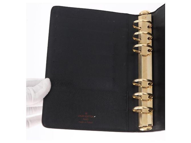 LOUIS VUITTON Epi Agenda MM Day Planner Cover Blue R20055 LV Auth bs36113 - vista 23