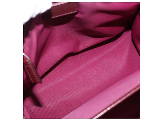 Borsa Christian Dior Trotter Canvas Rossa Oro Autentica 191301V Rosso D'oro - vista 11