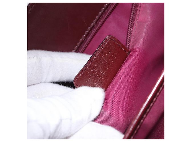Borsa Christian Dior Trotter Canvas Rossa Oro Autentica 191301V Rosso D'oro - vista 12