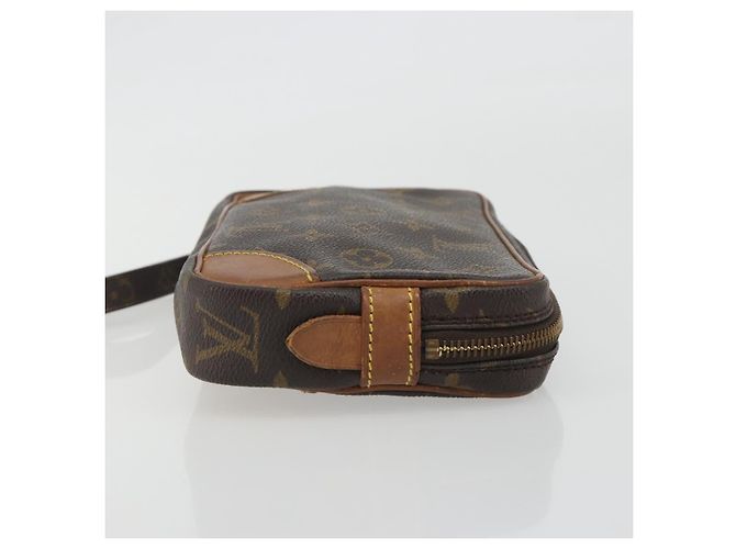 LOUIS VUITTON Monogram Marly Dragonne PM Clutch M51827 LV Auth 192190 Monogramma - vista 3