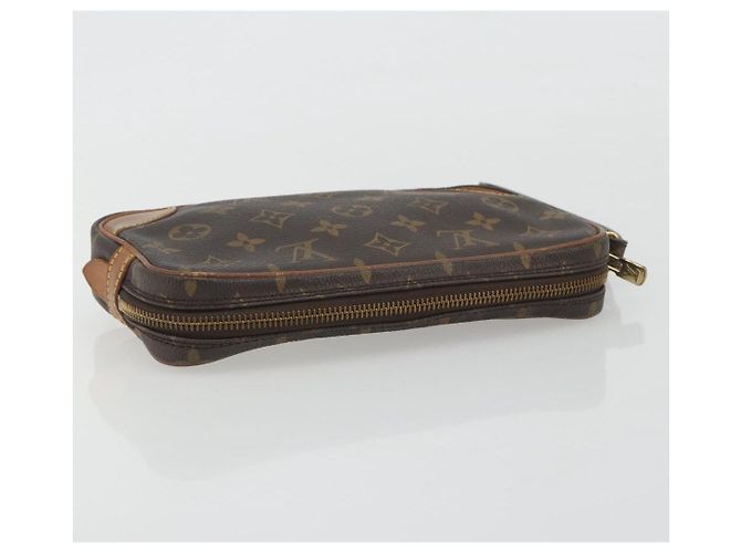 LOUIS VUITTON Monogram Marly Dragonne PM Clutch M51827 LV Auth 192190 Monogramma - vista 5