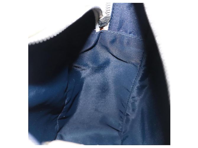 Sac à bandoulière Christian Dior Trotter Canvas PVC Bleu Clair Argent Auth BA14424 Argenté - vue 22