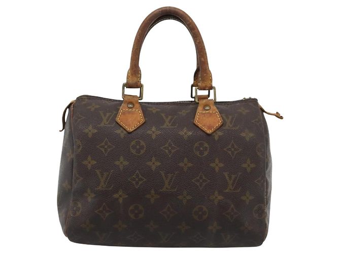 LOUIS VUITTON Borsa Monogram Speedy 25 M41528 LV Auth 190071 Monogramma - vista 13