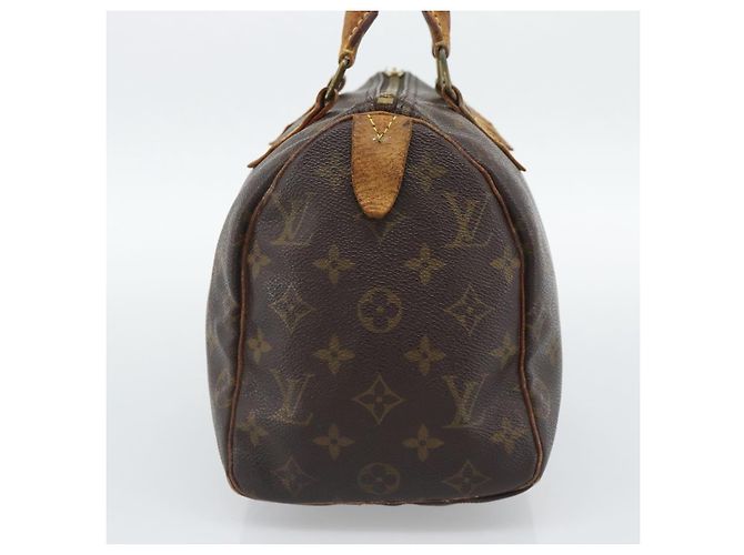 LOUIS VUITTON Borsa Monogram Speedy 25 M41528 LV Auth 190071 Monogramma - vista 3