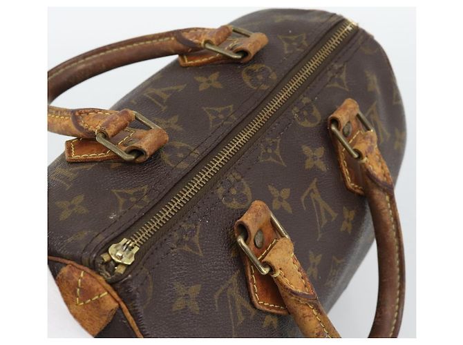 LOUIS VUITTON Borsa Monogram Speedy 25 M41528 LV Auth 190071 Monogramma - vista 6