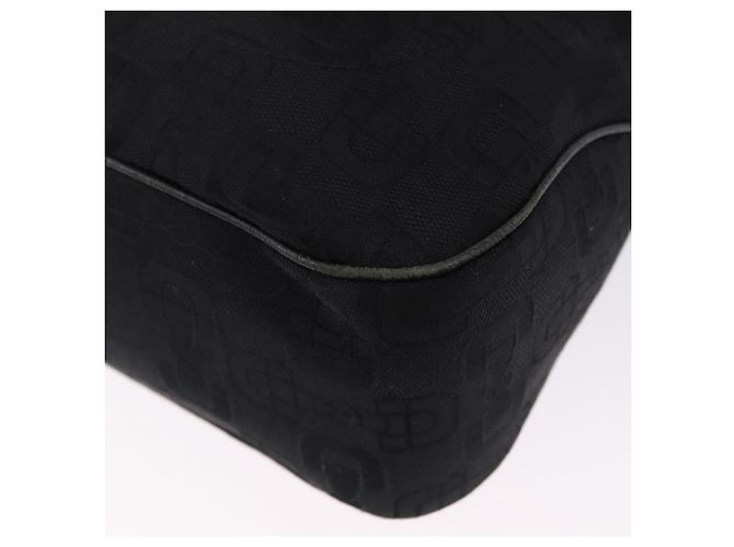 Borsa GUCCI Jackie in tela nera e oro 145818 Auth BA14468A Nero D'oro - vista 16