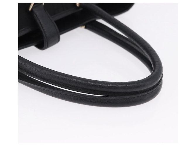 Borsa GUCCI Jackie in tela nera e oro 145818 Auth BA14468A Nero D'oro - vista 7