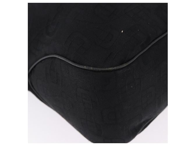 Borsa GUCCI Jackie in tela nera e oro 145818 Auth BA14468A Nero D'oro - vista 9
