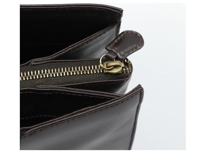 Borsa Tote Salvatore Ferragamo in pelle marrone e oro Auth ar14058 D'oro - vista 9