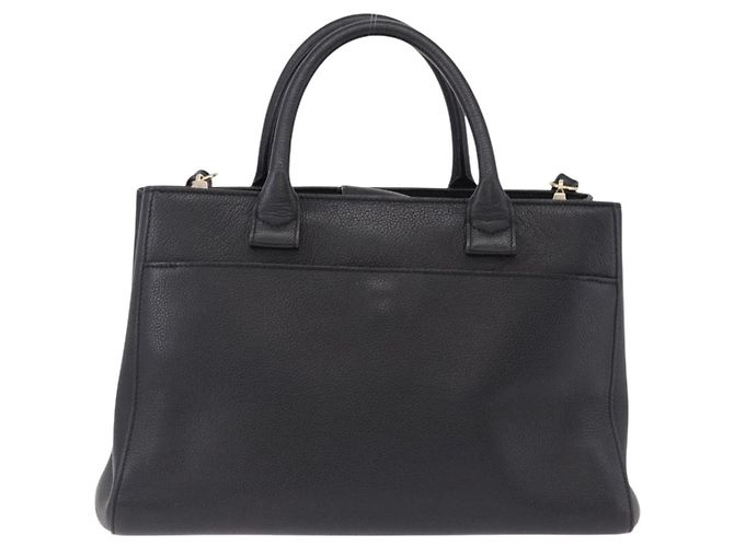 Borsa Tote CHANEL Neo Executive in pelle caviar 2way Nero Oro CC Auth yk20629SAM D'oro - vista 2
