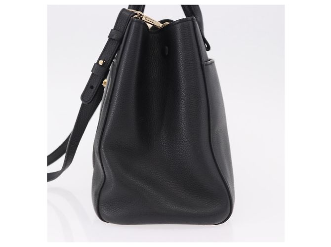 Borsa Tote CHANEL Neo Executive in pelle caviar 2way Nero Oro CC Auth yk20629SAM D'oro - vista 3
