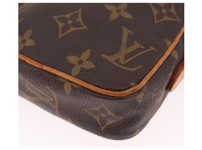 LOUIS VUITTON Borsa a tracolla Monogram Mini Danube M45268 LV Auth 190899 Monogramma - vista 17