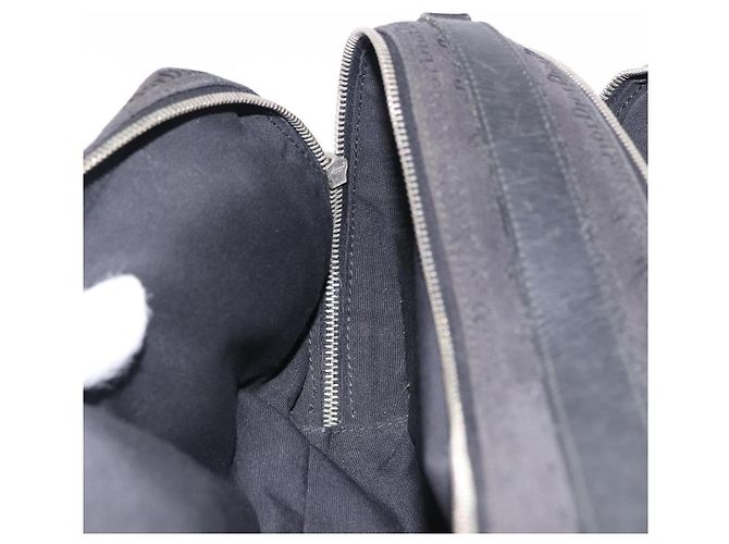 Christian Dior Clutch Bag Canvas Schwarz Silber Auth bs36170 - Ansicht 23