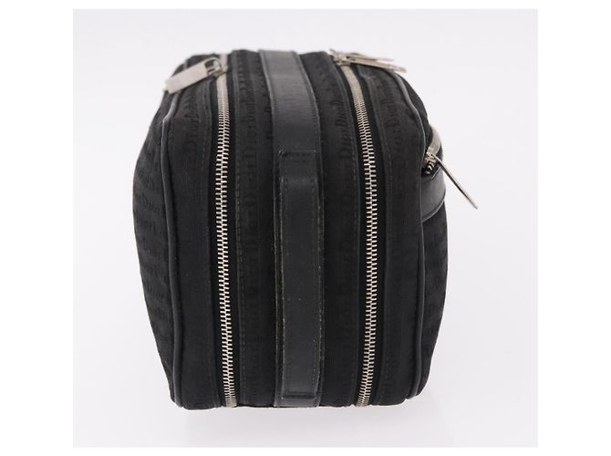 Christian Dior Clutch Bag Canvas Schwarz Silber Auth bs36170 - Ansicht 4