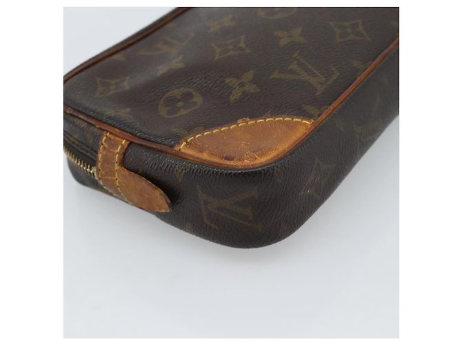 LOUIS VUITTON Monogram Marly Dragonne PM Clutch M51827 LV Auth bs36142 Monogramma - vista 16