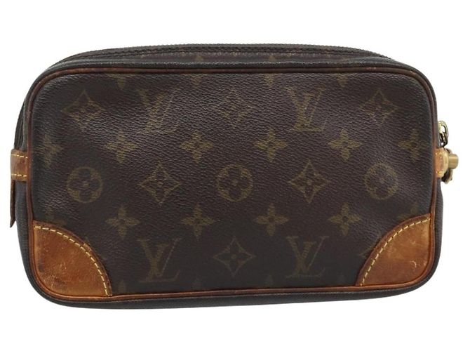 LOUIS VUITTON Monogram Marly Dragonne PM Clutch M51827 LV Auth bs36142 Monogramma - vista 2