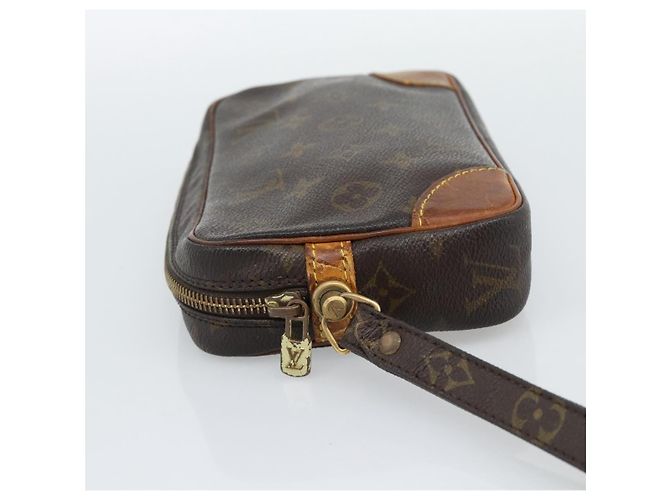 LOUIS VUITTON Monogram Marly Dragonne PM Clutch M51827 LV Auth bs36142 Monogramma - vista 3
