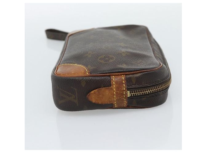 LOUIS VUITTON Monogram Marly Dragonne PM Clutch M51827 LV Auth bs36142 Monogramma - vista 4