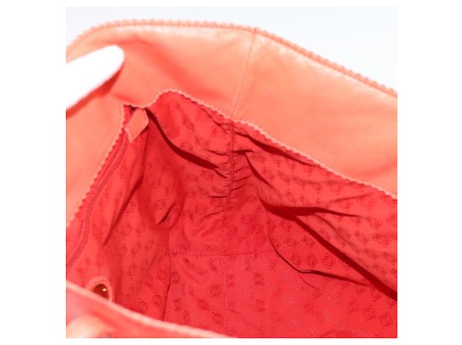 Bolso Tote LOEWE de piel rojo oro Auth fm5379 Roja Dorado - vista 18