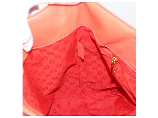 Bolso Tote LOEWE de piel rojo oro Auth fm5379 Roja Dorado - vista 19